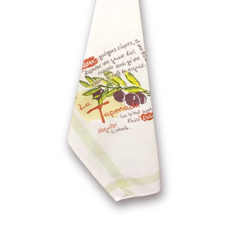 LiliPoints La Tapenade borduurpatroon keuken olijf