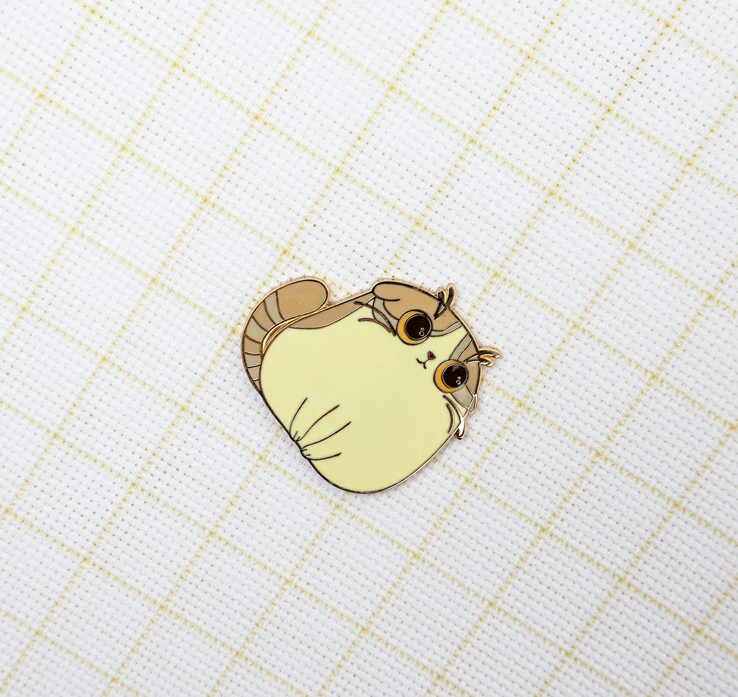 Leti Stitch Puff Kitten 14380 naaldmagneet kat 35 mm