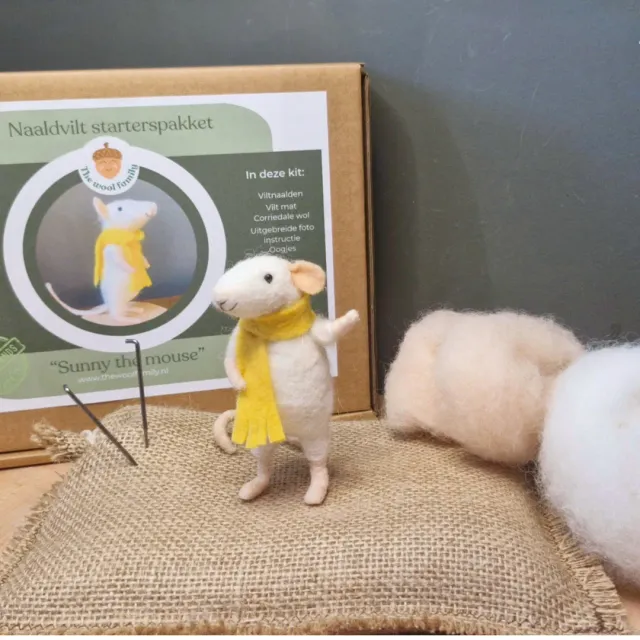 The Wool Family Sunny de muis workshop 14 maart Hilversum