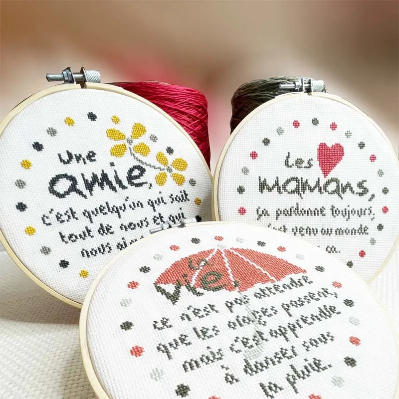 LiliPoints Une Amie borduurpakket beginners met ring