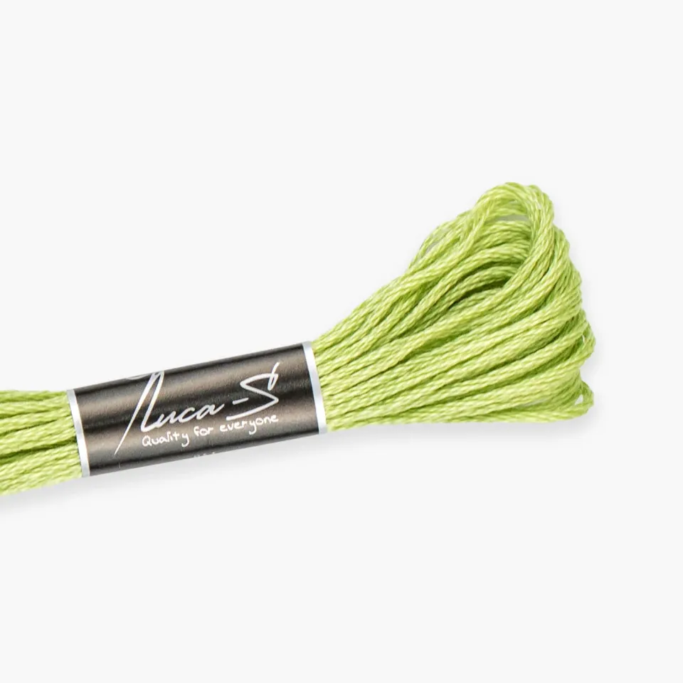 Luca-S 260 borduurgaren Anchor 260 katoen 8 meter groen