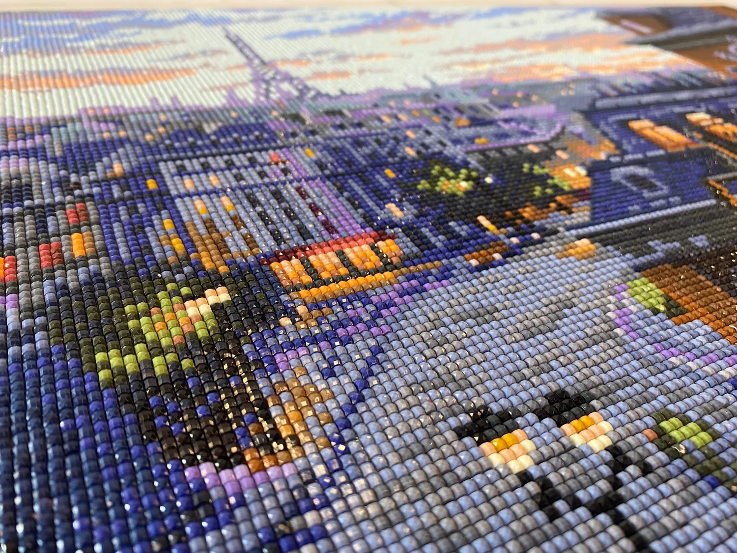 Merejka Paris Evening Deja Vu diamond painting 65x46