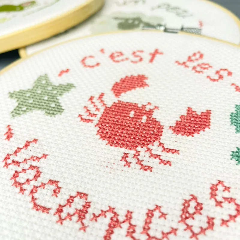 LiliPoints C’est les vacances borduurkit compleet 11 cm