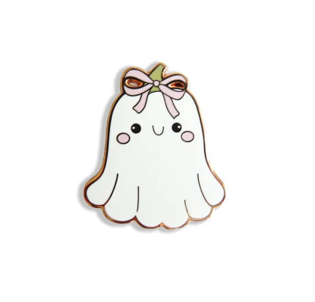Leti Stitch Boo naaldenmagneet spookje met strik 35 mm