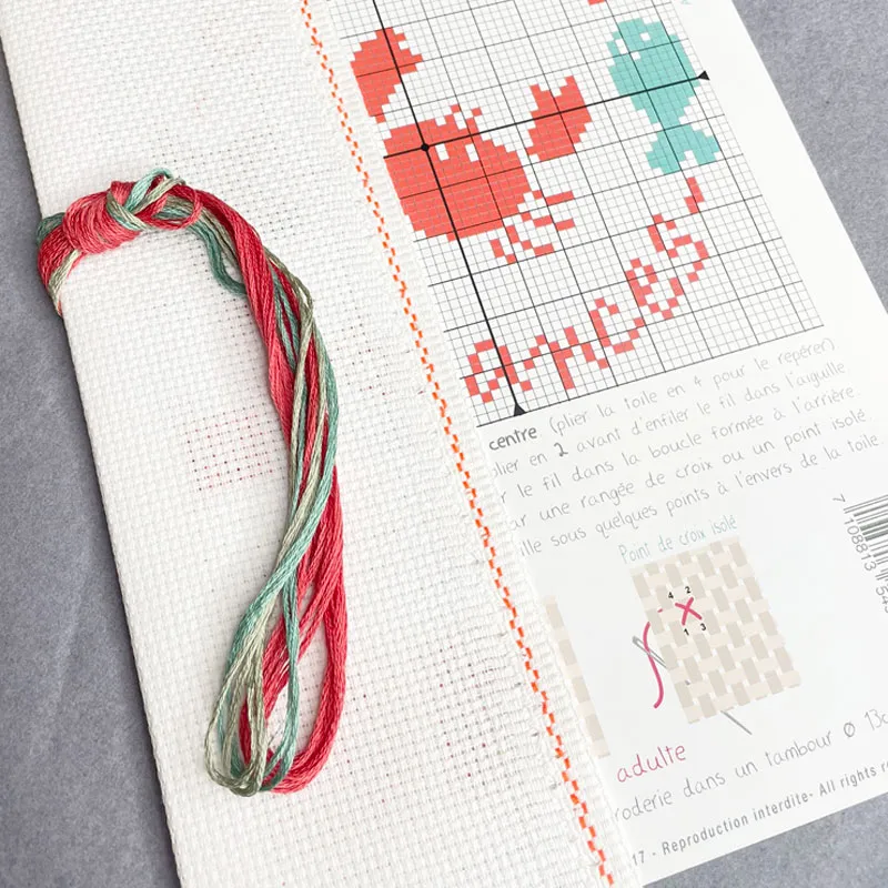 LiliPoints C’est les vacances borduurkit compleet 11 cm