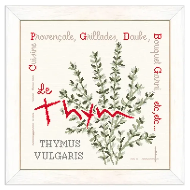 LiliPoints Le Thym kruissteekpatroon 144x143
