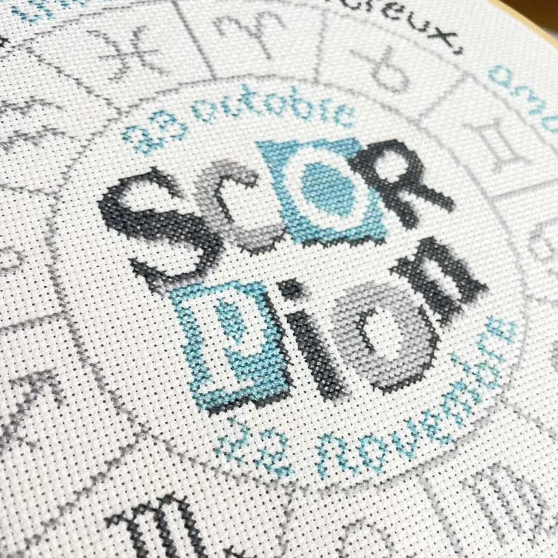 LiliPoints Scorpio U011 kruissteekpatroon schorpioen