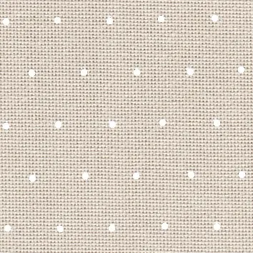 Madame la Fée Lugana Mini Flocons borduurstof beige 60x70