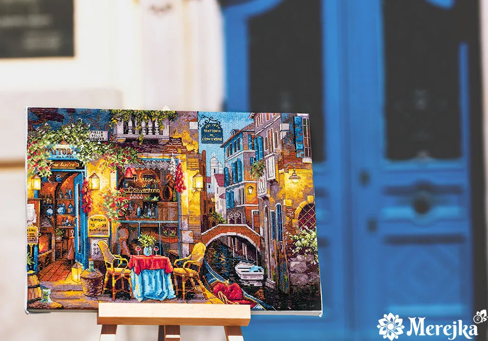 Merejka Our Special Place in Venice borduurpakket 30x40