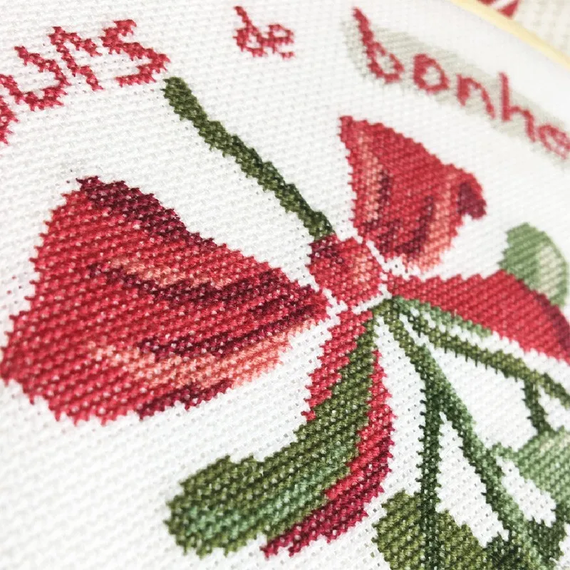 LiliPoints Le Gui en Tambour borduurpatroon kruissteek