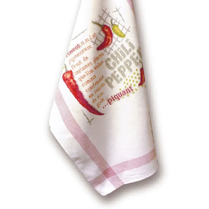 LiliPoints Hot Pepper borduurpatroon peper 200x195