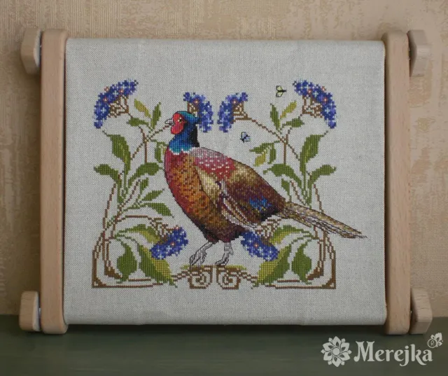 Merejka The Pheasant borduurpakket 22x16 fazant