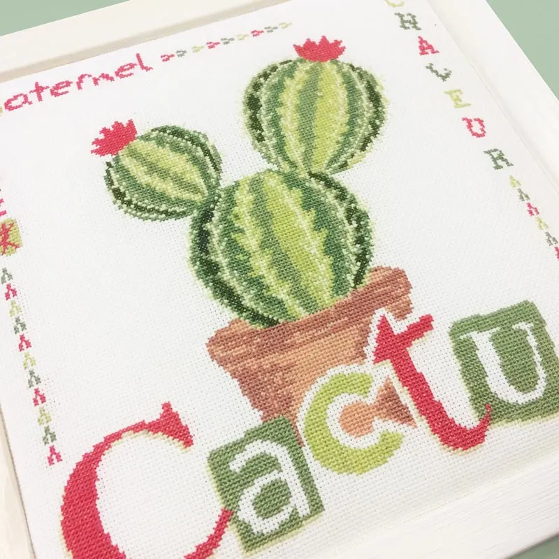 LiliPoints Cactus kruissteekpatroon 148x152 steken