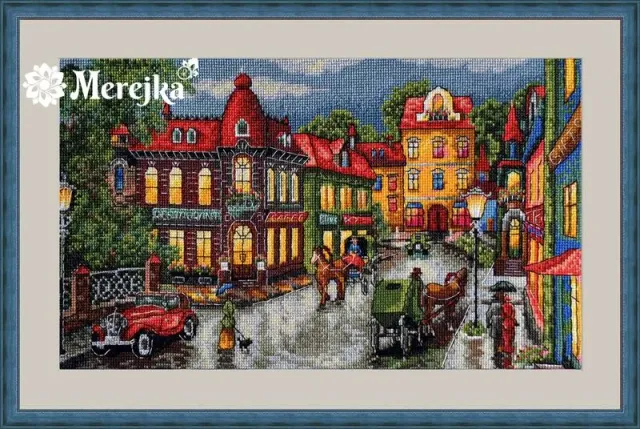 Merejka The Old City borduurpakket 33x20 ecru