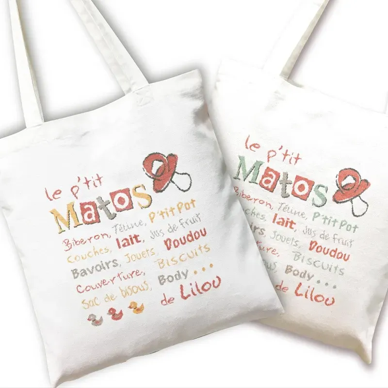 LiliPoints Matos de Bébé borduurpatroon tas met alfabet
