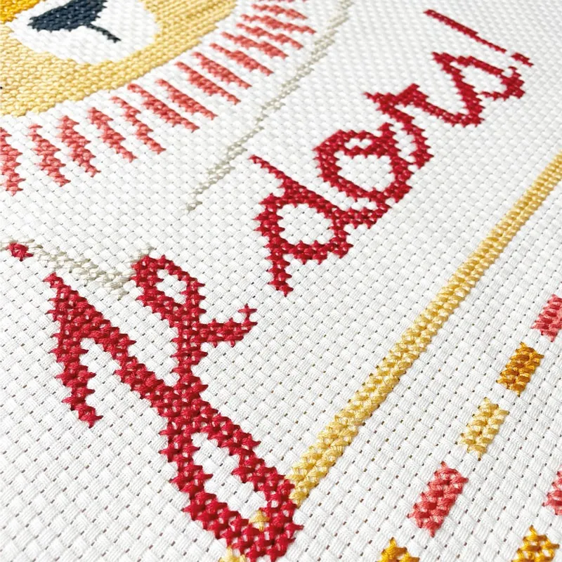 LiliPoints Baby Blanket Lion borduurpatroon babydeken