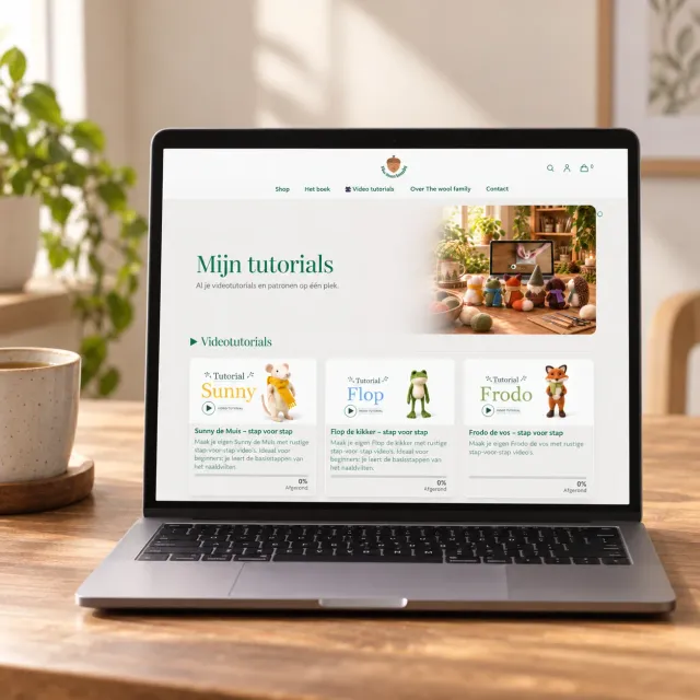 The Wool Family Academy jaarabonnement naaldviltcursus online