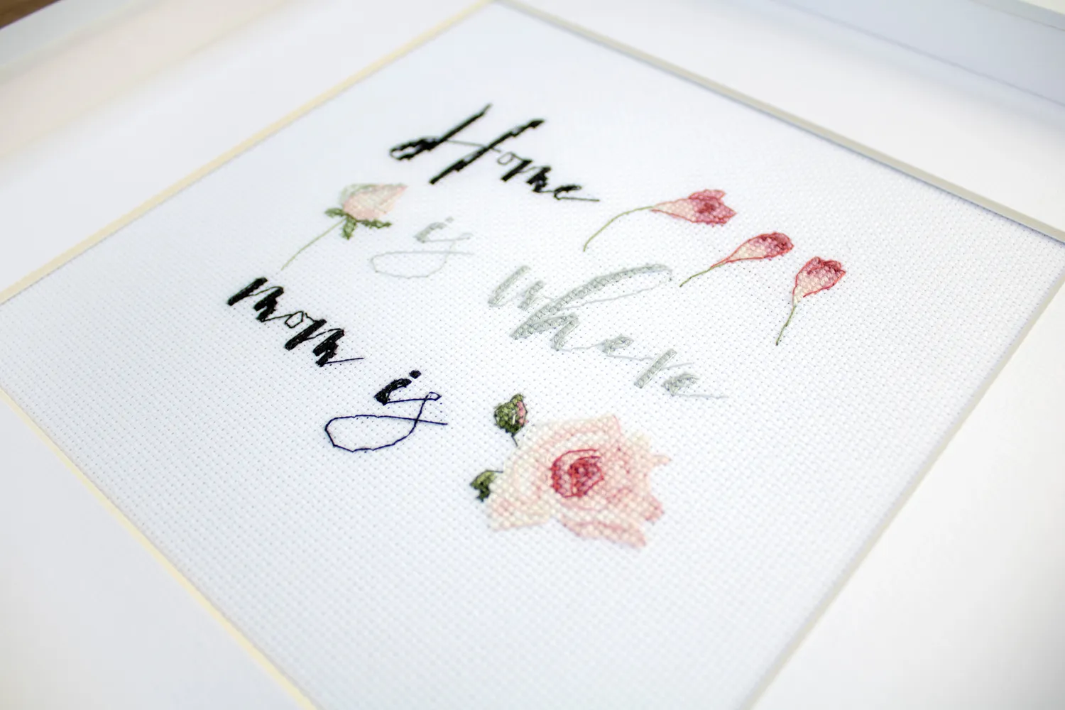 Leti Stitch LETI 929 Mother's day gift borduurpakket 13x12 cm