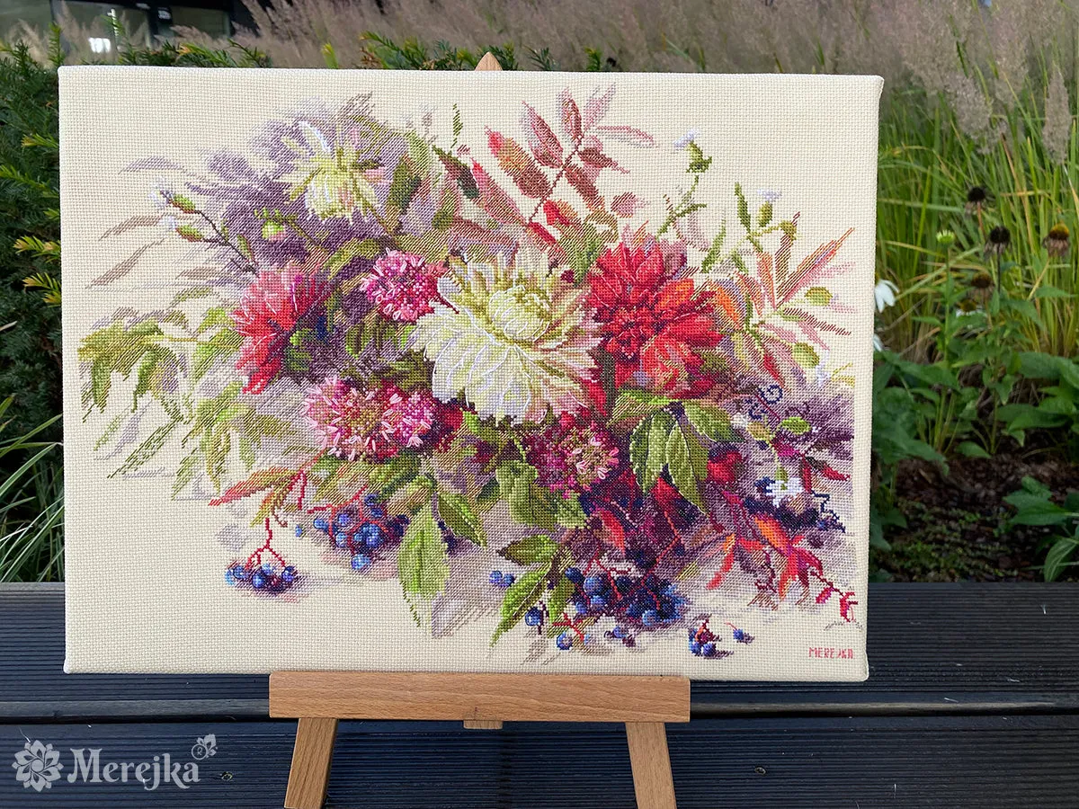 Merejka Autumn Secrets borduurpakket 30x40