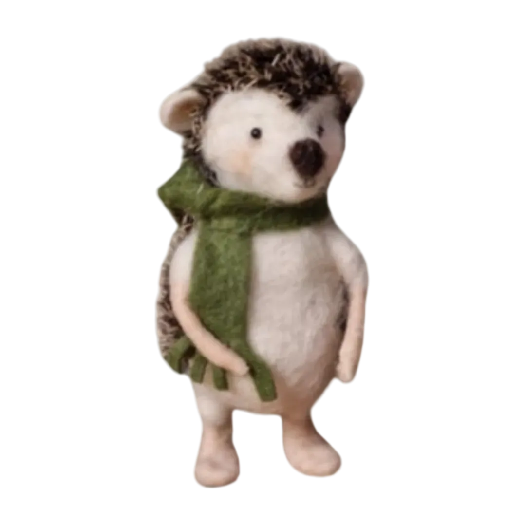 The Wool Family Ollie de Egel navulset met egelstof 19,95