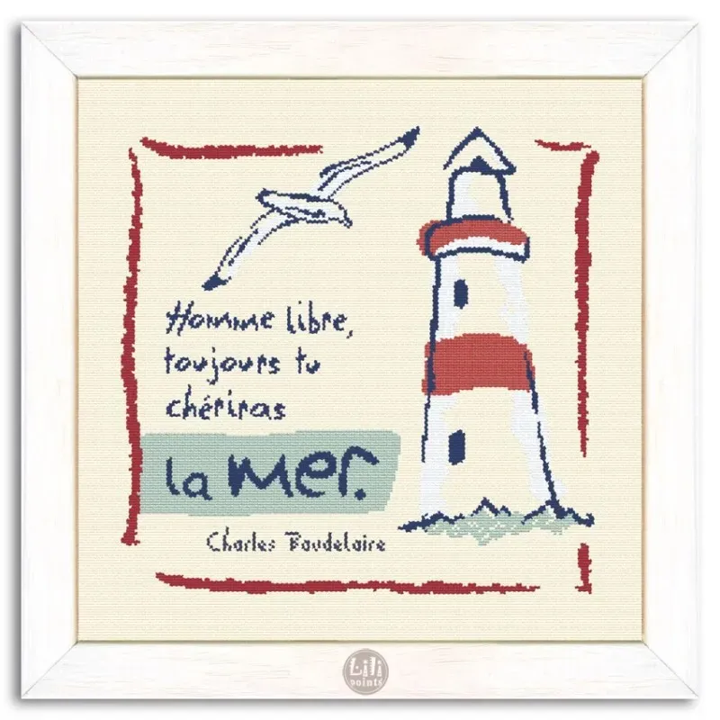 LiliPoints Free Man A004 borduurpatroon 178x174