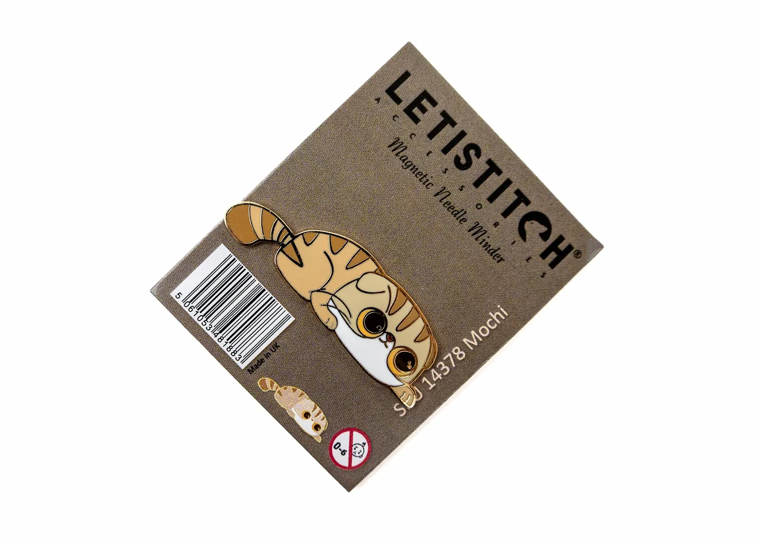 Leti Stitch 14378 Mochi naaldmagneet kat 40 mm magneet