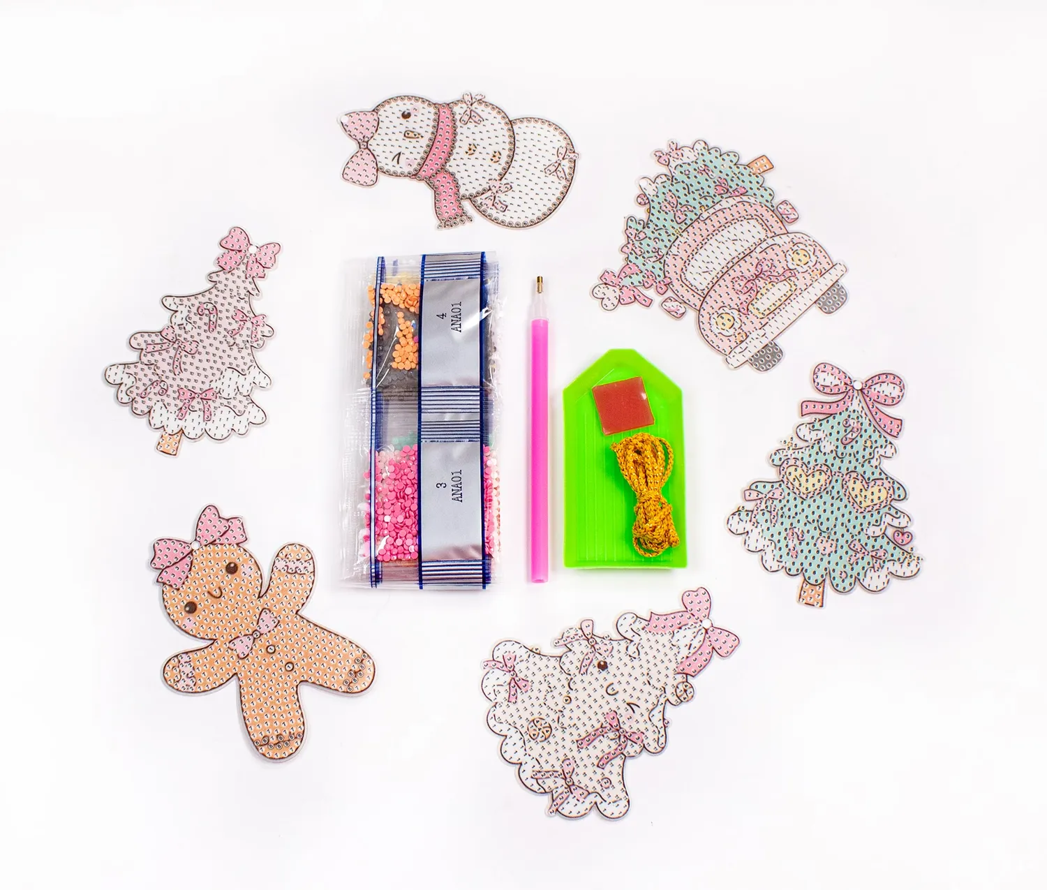 Leti Stitch 480-794 Sweetmas Ornaments diamond painting 6x10 cm