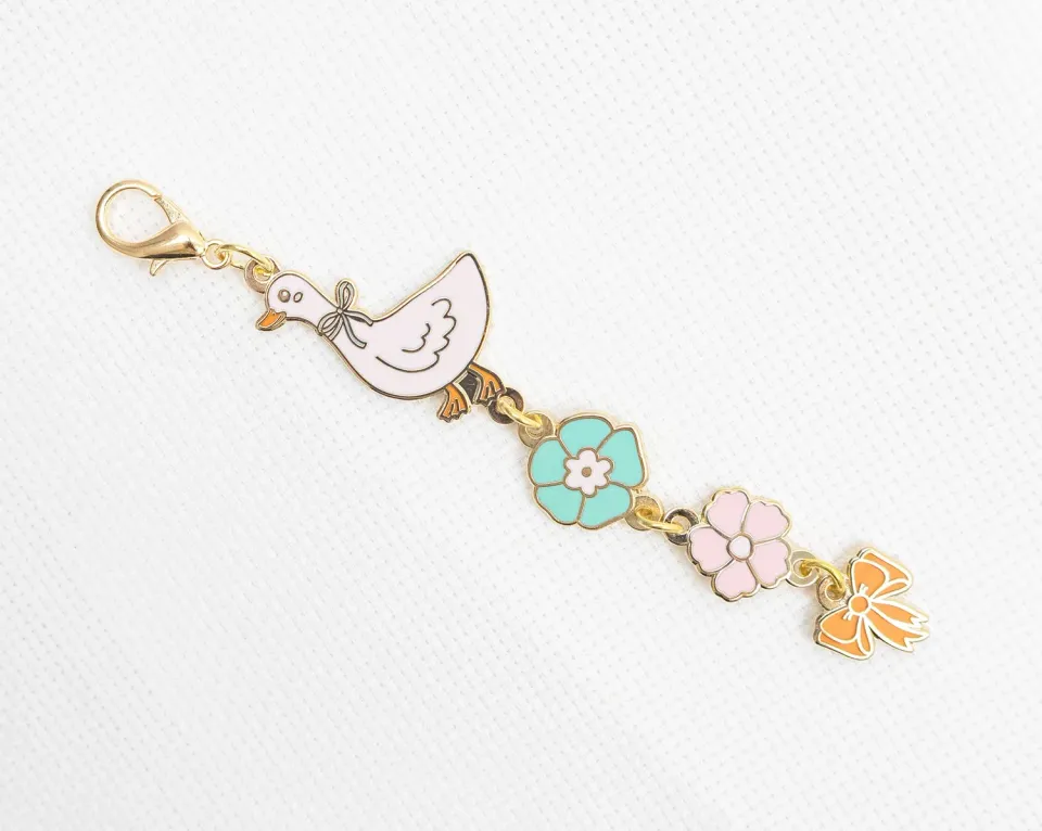 Leti Stitch 3103 Happy Duckling schaarhanger acryl