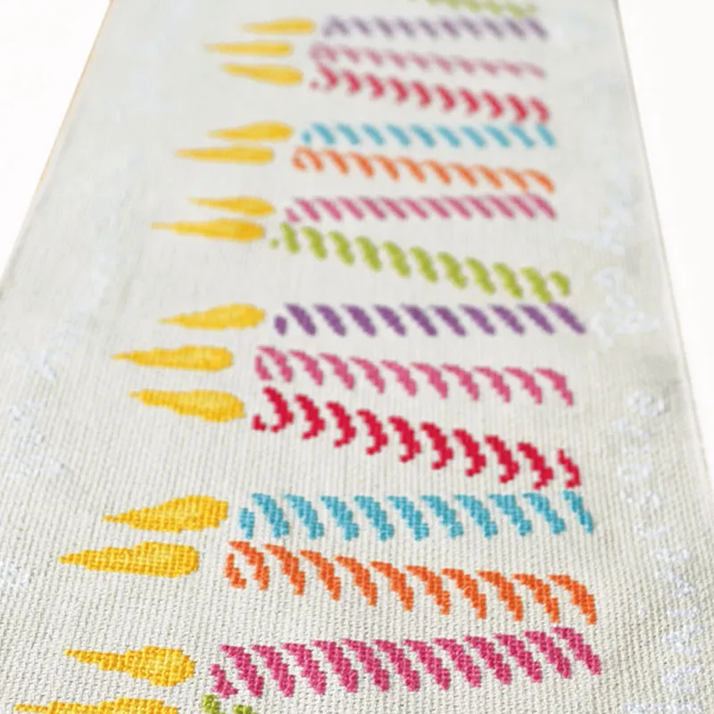 LiliPoints Candle Border borduurpatroon verjaardag
