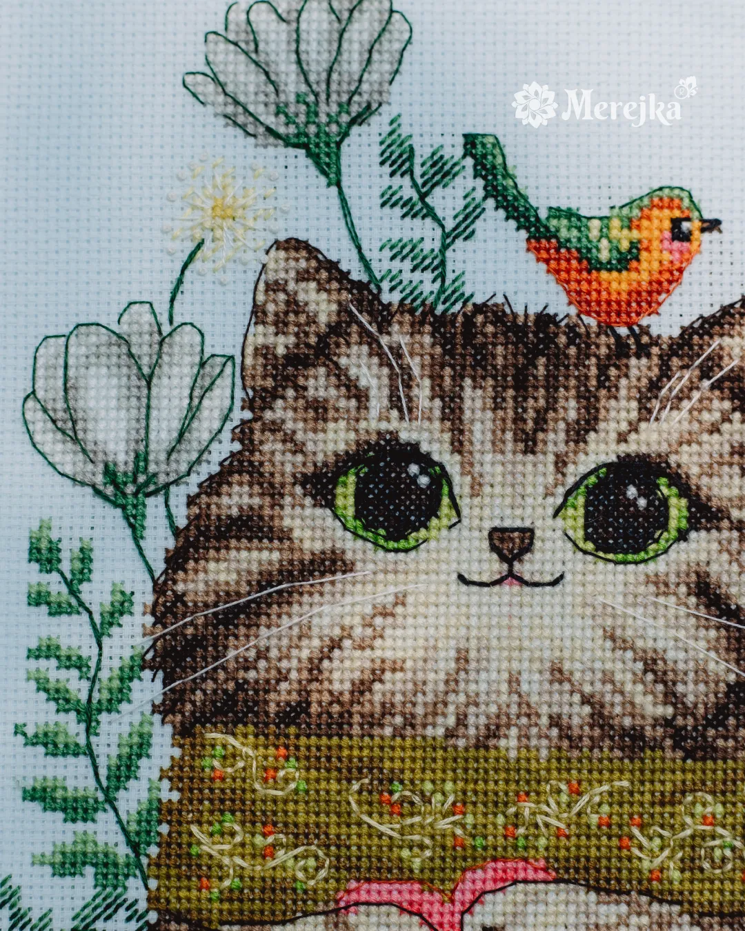 Merejka The Sweet One borduurpakket 14,5x21 cm dieren