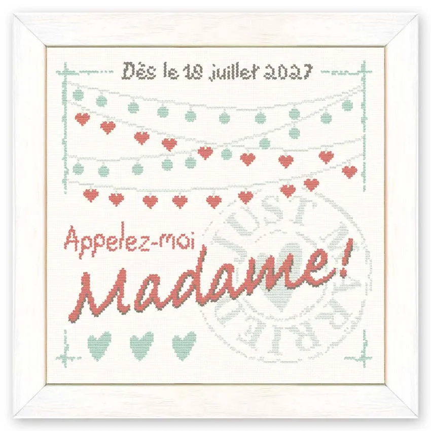 LiliPoints Call me Madame kruissteekpatroon 2 versies