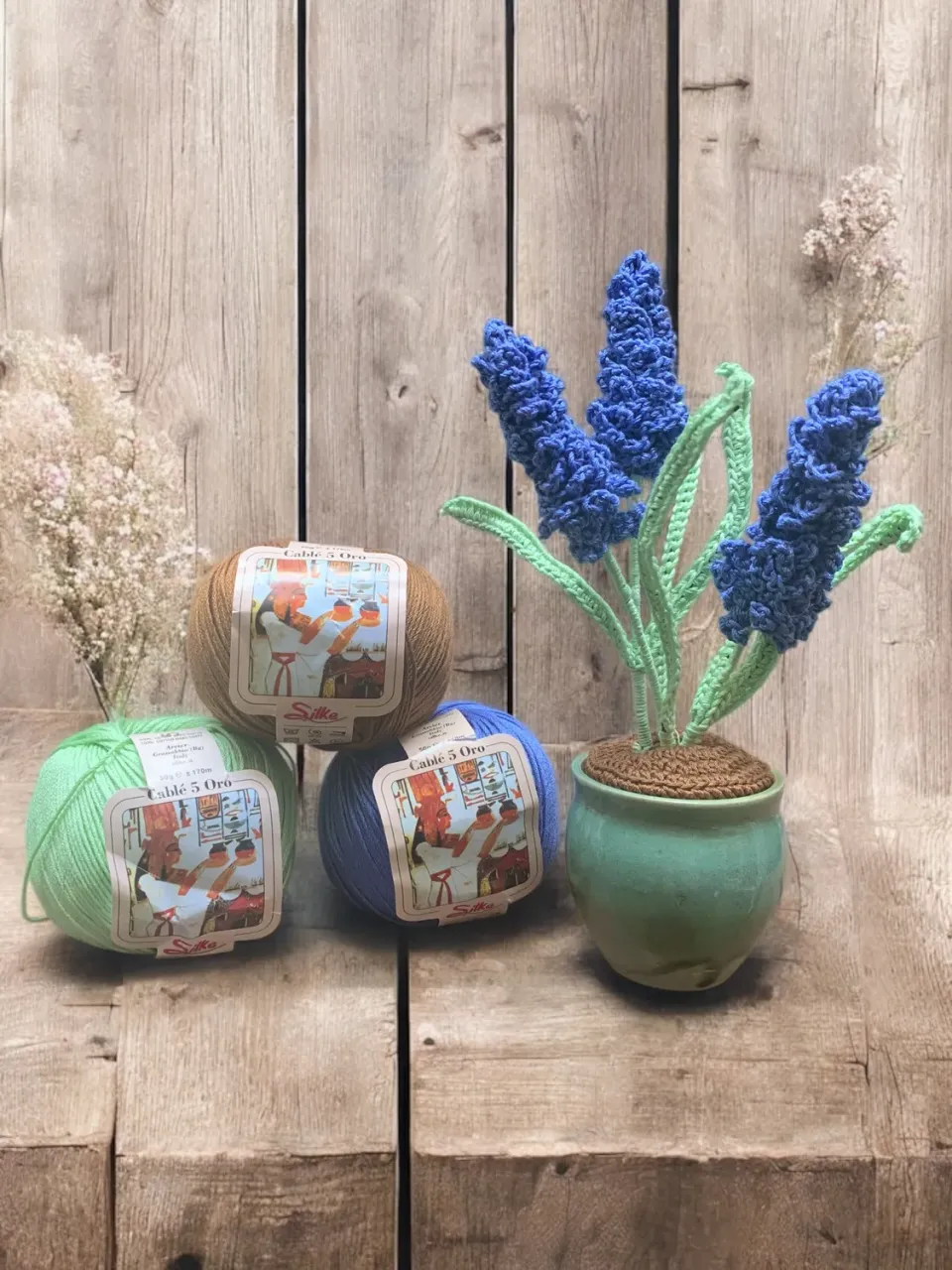 Leijns Creative Greenhouse Haakpatroon Blauwe Druif voorjaar