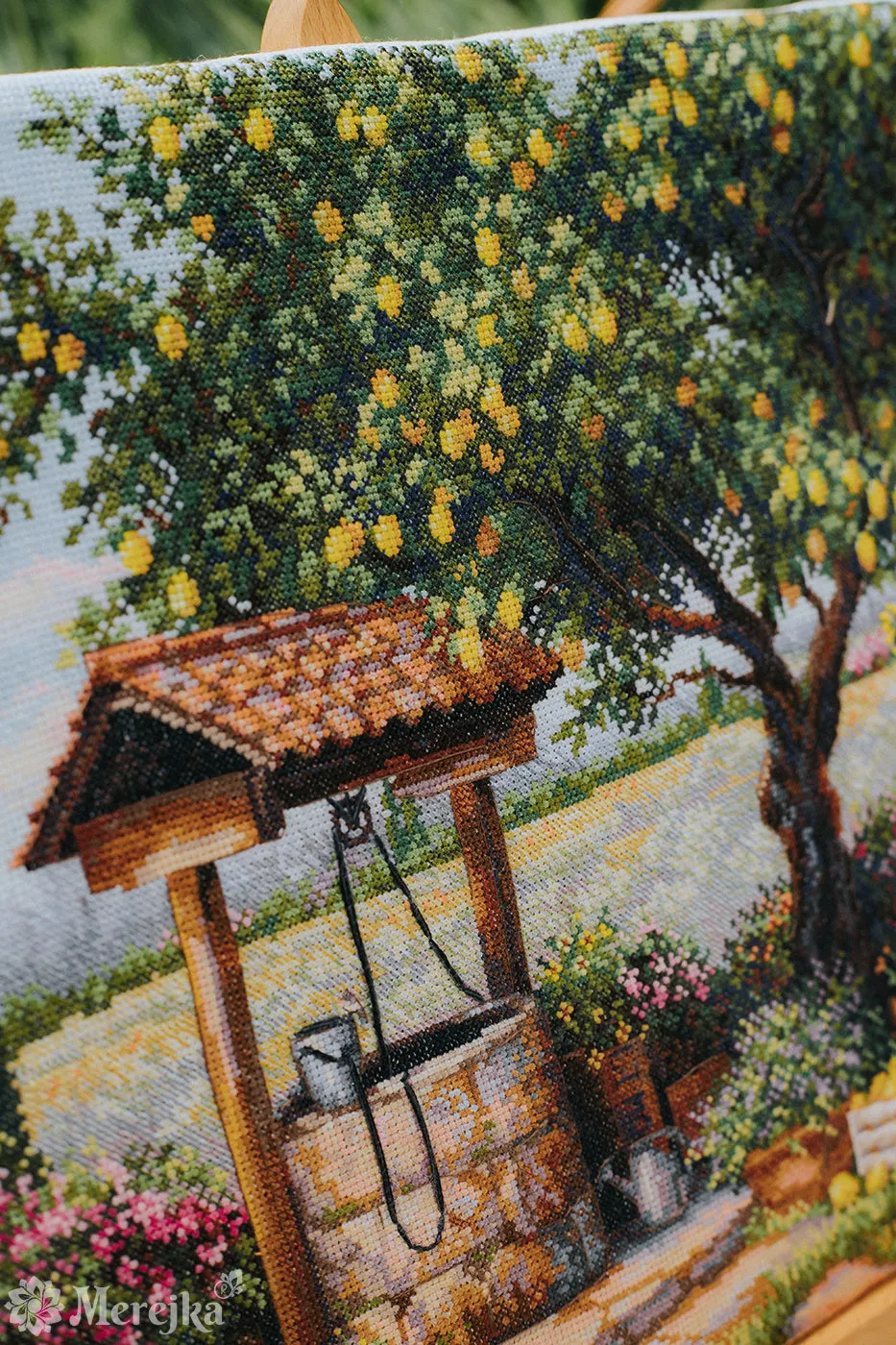 Merejka Under the Lemon Tree borduurpakket 39x30