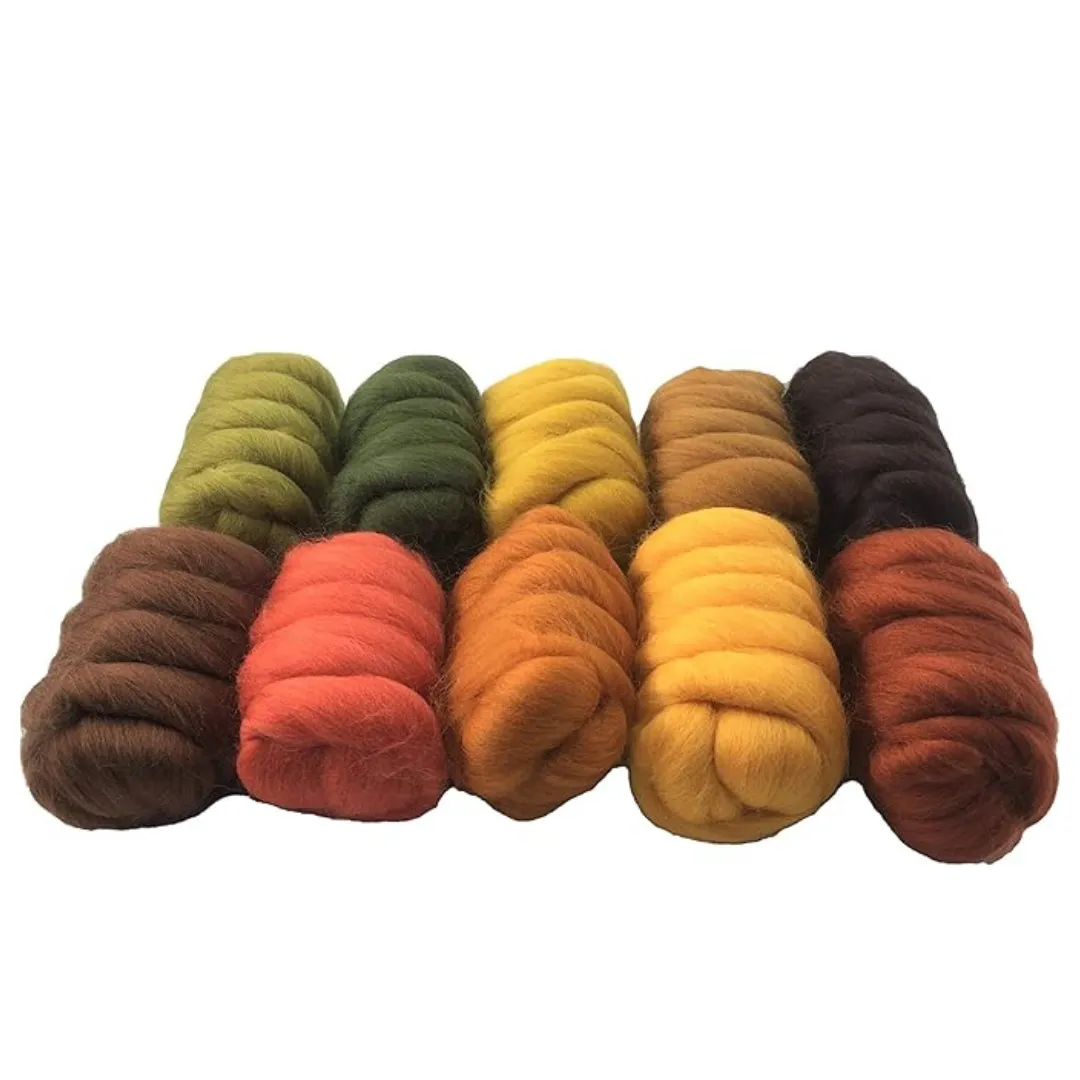 The Wool Family merinowol herfst set 10 x 25 gram