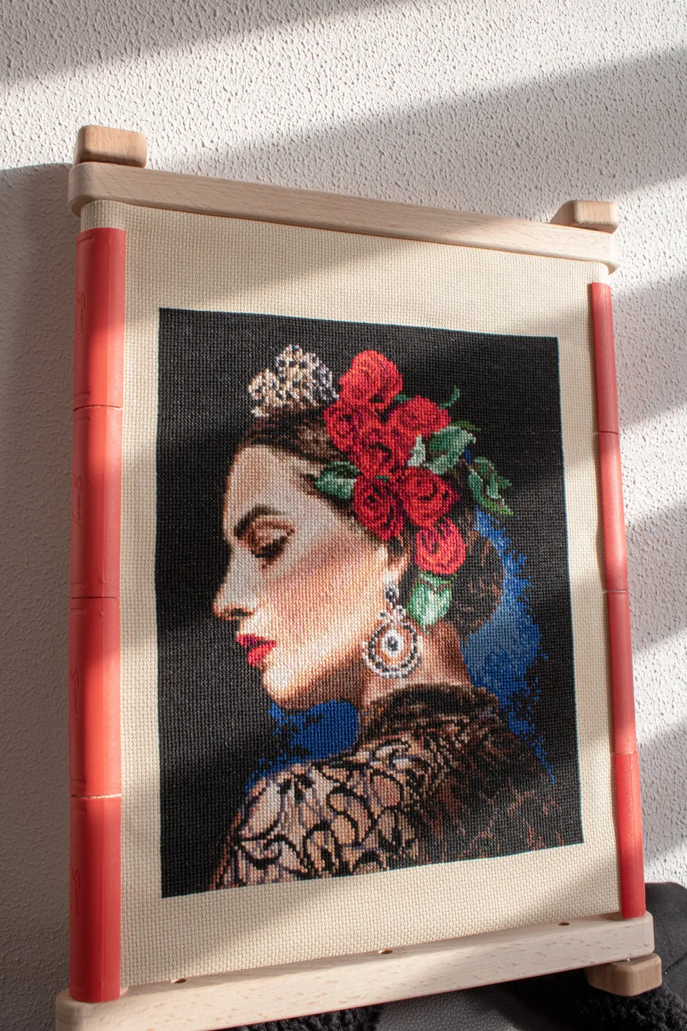 Leti Stitch L8029 Muse borduurpakket 25x20 cm portret