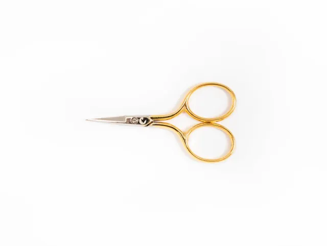 Leti Stitch 20448 borduurschaartje 7 cm goud handvat