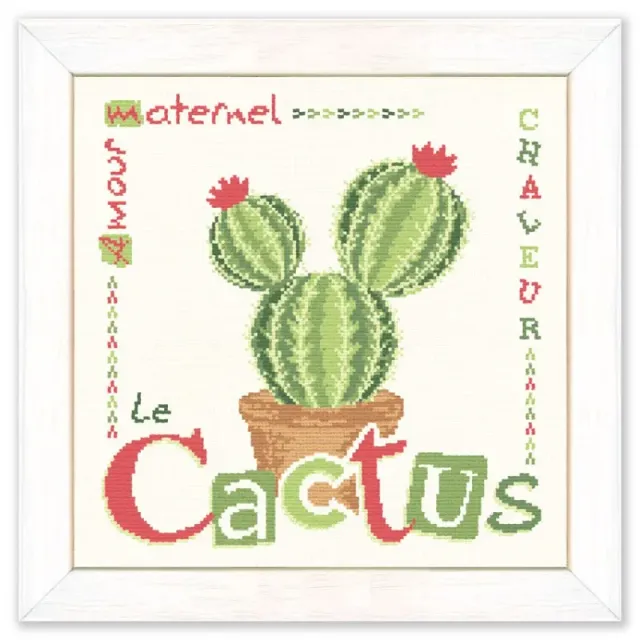 LiliPoints Cactus kruissteekpatroon 148x152 steken