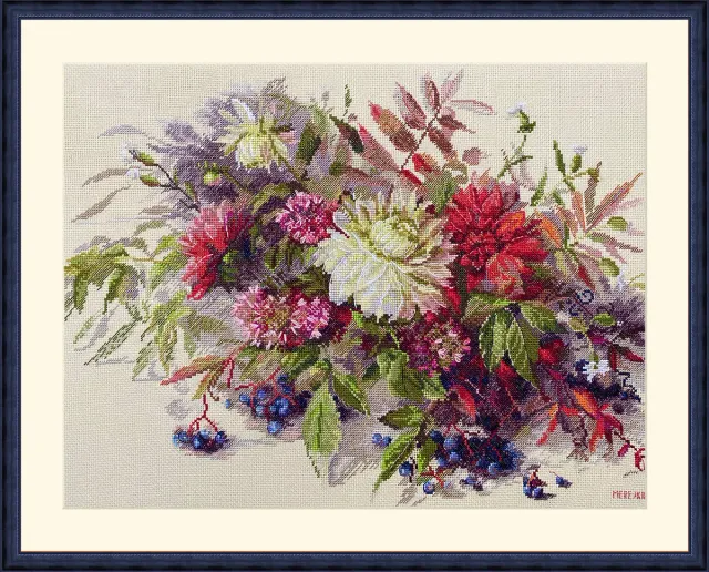 Merejka Autumn Secrets borduurpakket 30x40