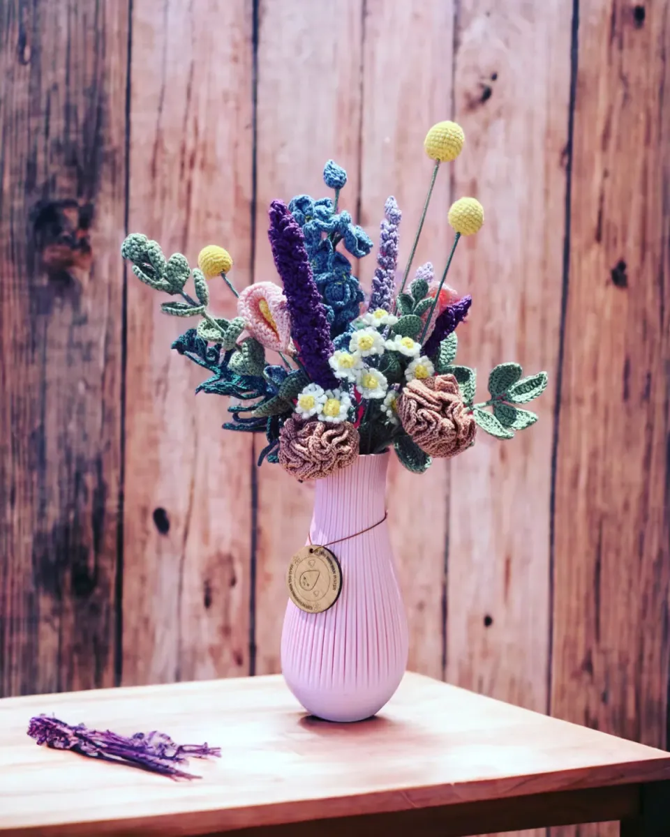 Leijns Creative Greenhouse Summer Sunday haakpatroon veldboeket