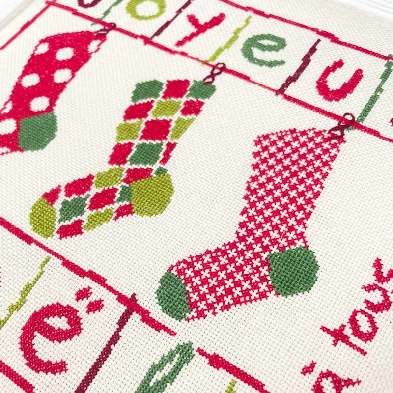 LiliPoints Christmas Stockings borduurpatroon kerst