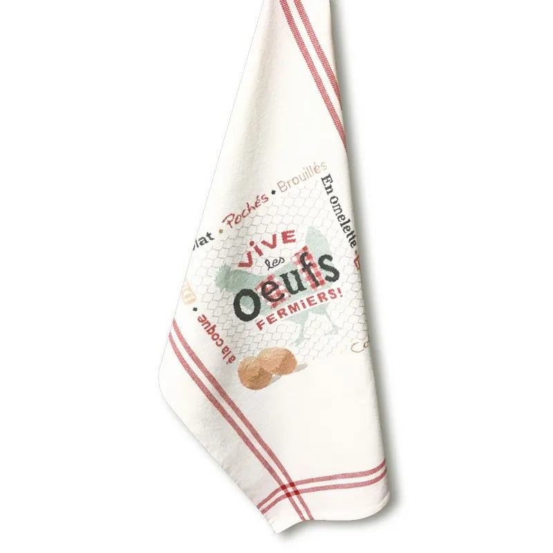 LiliPoints Fresh eggs borduurpatroon patroon alleen ecru