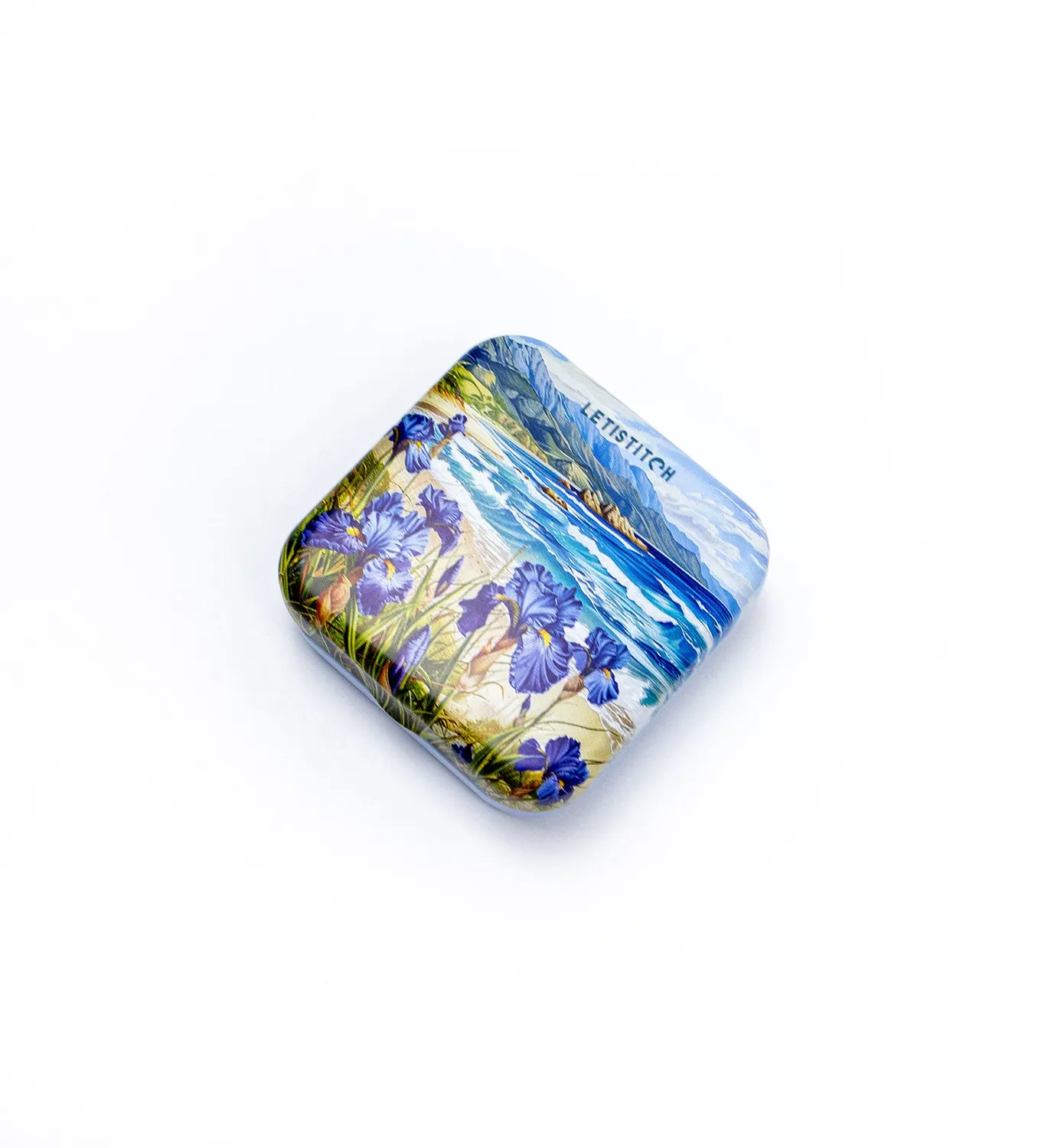 Leti Stitch Blue Harmony 25647 naaldenblikje tin 5,5 cm