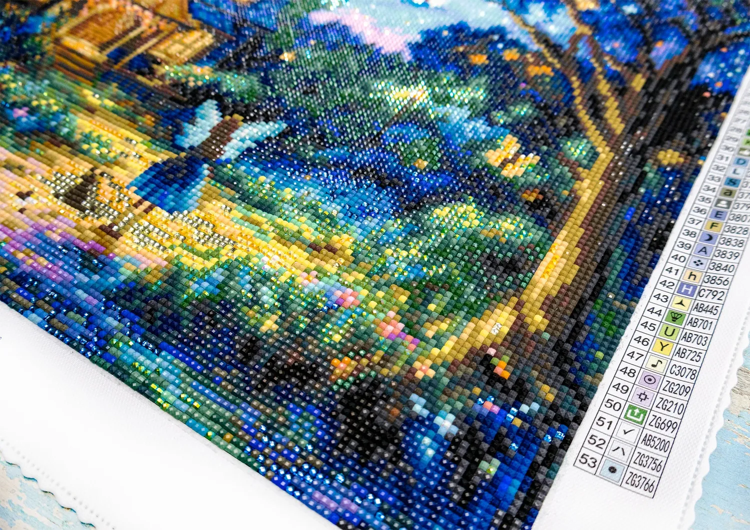 Leti Stitch LDS 7001 Luna's Garden diamond painting