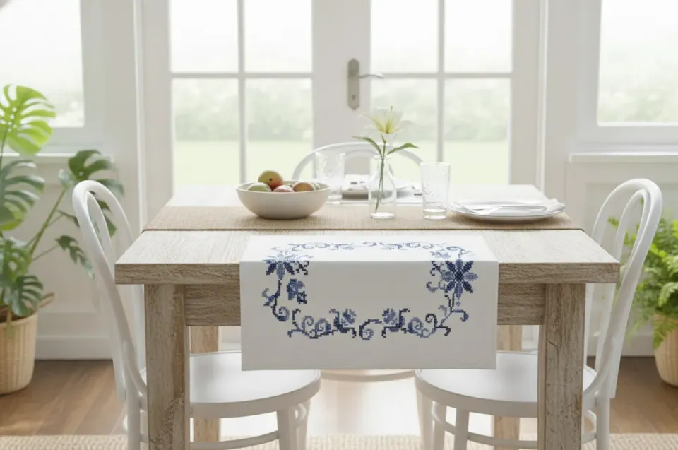 SEG Margot Batlique kleedje kruissteekpakket batik