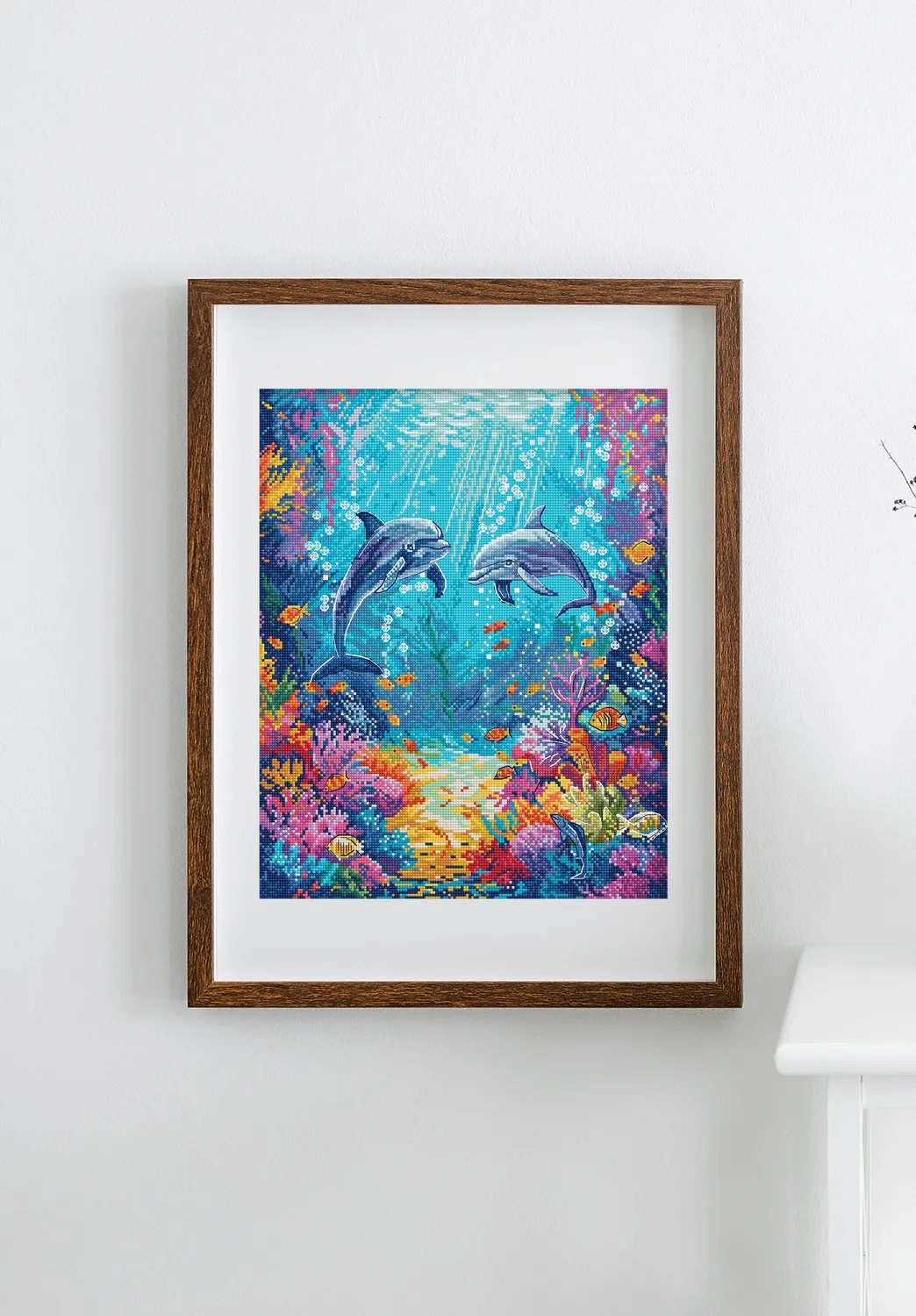Leti Stitch L9911 Sea Life borduurpakket Aida 16ct