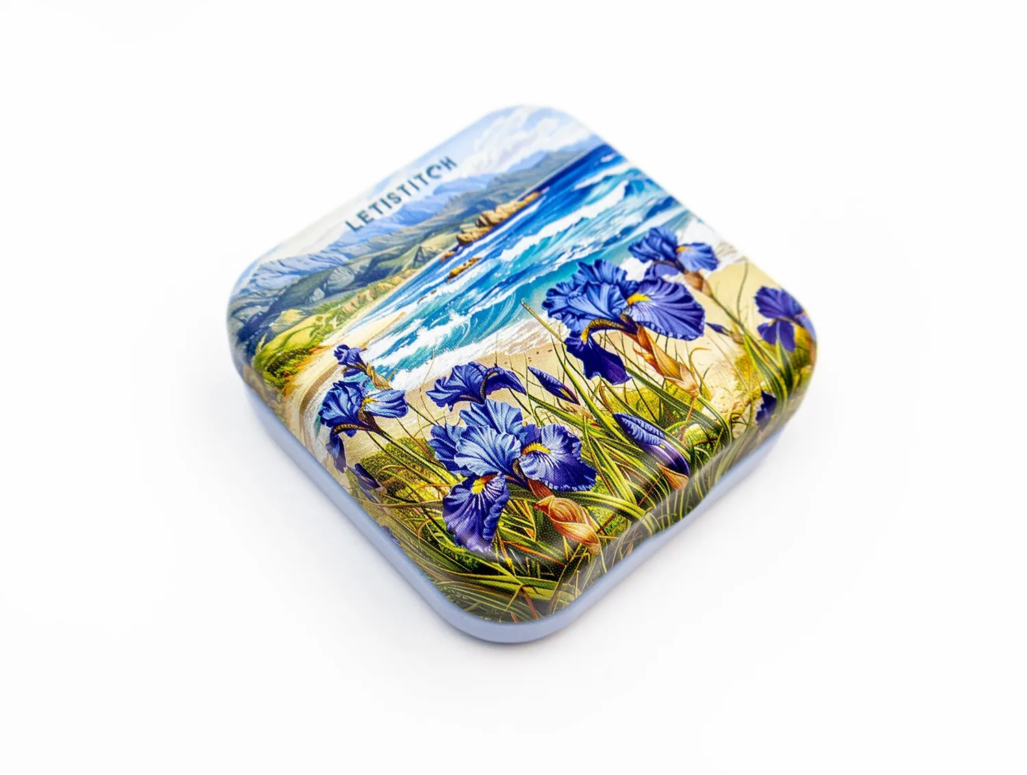 Leti Stitch Blue Harmony 25647 naaldenblikje tin 5,5 cm