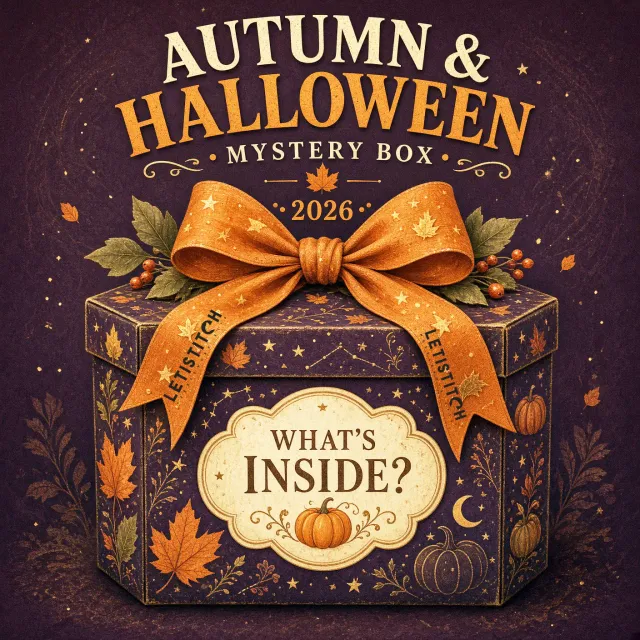 Leti Stitch Autumn Halloween Mystery Box 2026 borduurpakket mix