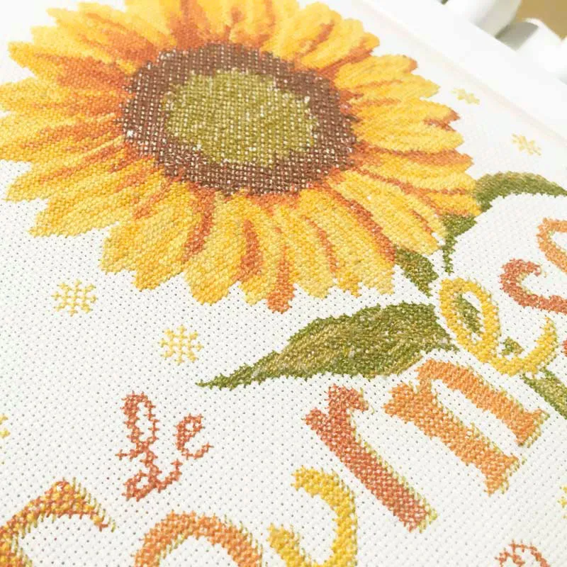 LiliPoints Sunflower borduurpatroon 151 steken