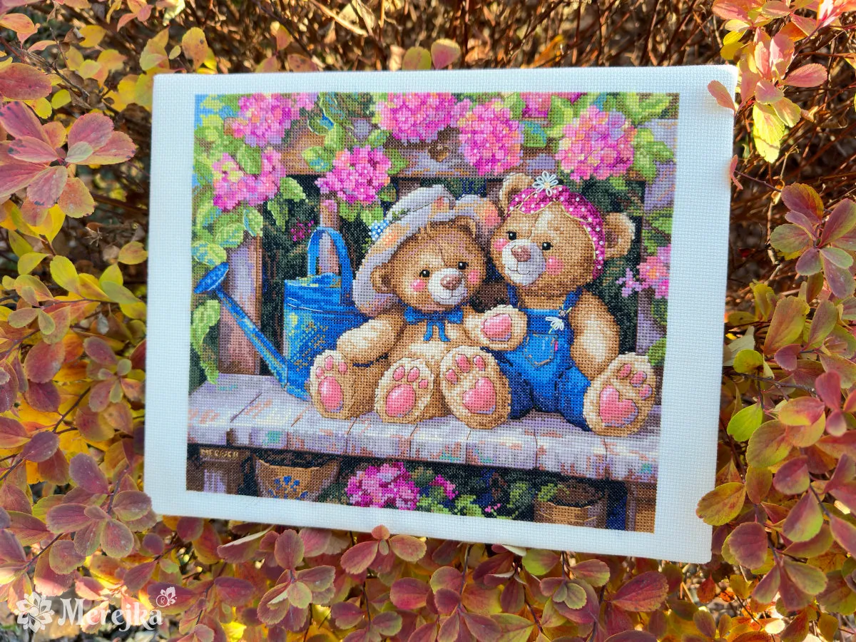 Merejka Garden Friends borduurpakket 21x24,5