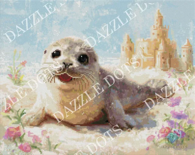 Leti Stitch Dazzle Dots LDS-7026 Beach Day diamond painting